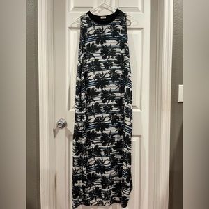 L’agence palm tree beach cover up